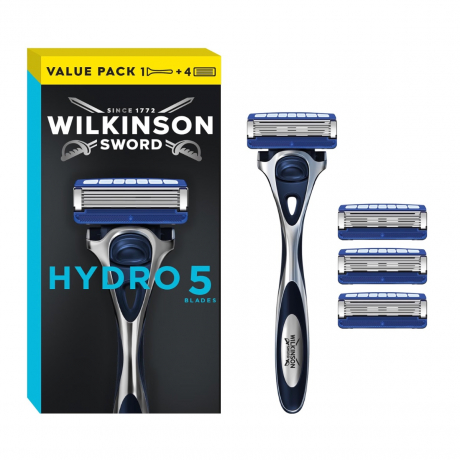 Бритва Wilkinson Sword HYDRO 5 (4 сменные кассеты)