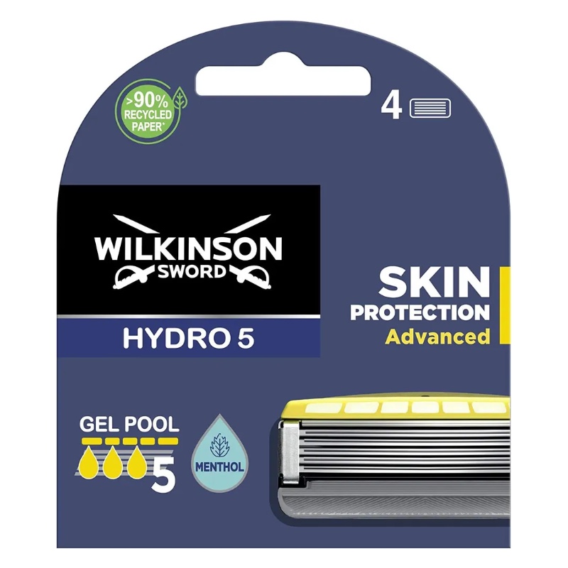Сменные кассеты Wilkinson Hydro 5 Sense Energize (4 картриджа)