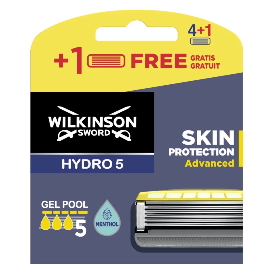 Сменные кассеты Wilkinson Sword Hydro 5 Sense Energize (4+1 картриджей)