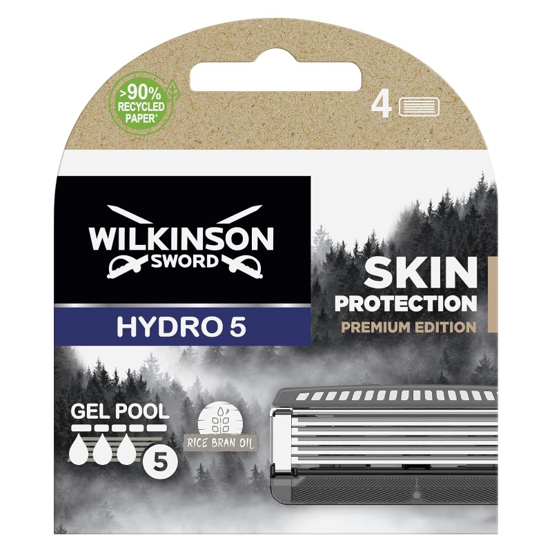 Сменные кассеты Wilkinson Sword Hydro 5 Skin Protection Premium Edition (4 картриджа)