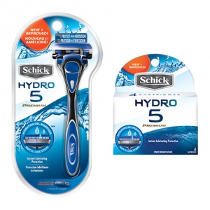 Бритва Schick Hydro 5 Premium (1 бритва + 4 картриджа + подставка)