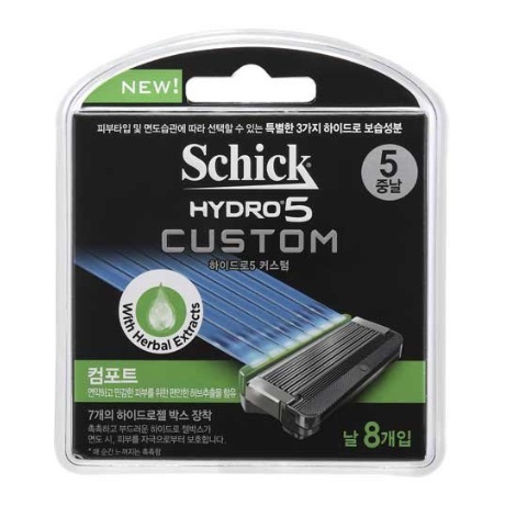 Сменные лезвия Schick Hydro 5 Premium Sensitive (8 картриджей)