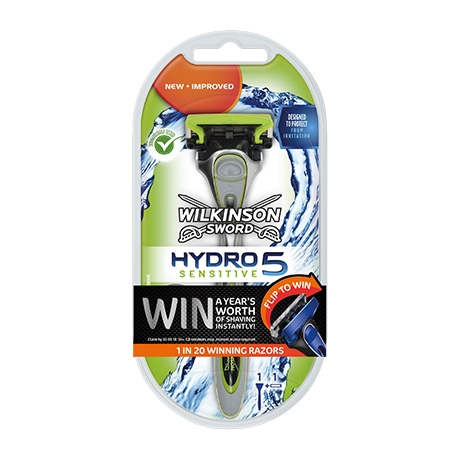 Бритва Wilkinson Sword Hydro 5 Sensitive (1 картридж + подставка)